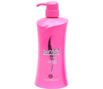 SUNSILK PINK LUSCIOUS THICK & LONG SHAMPOO